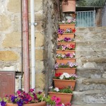 Flower pots in Umbria