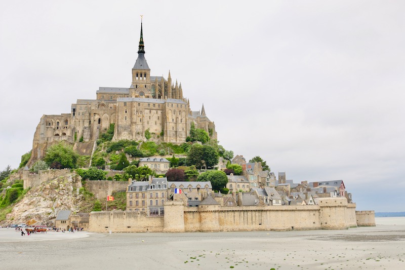 Mont-Saint-Michel, France: An Island Fortress in the English Channel