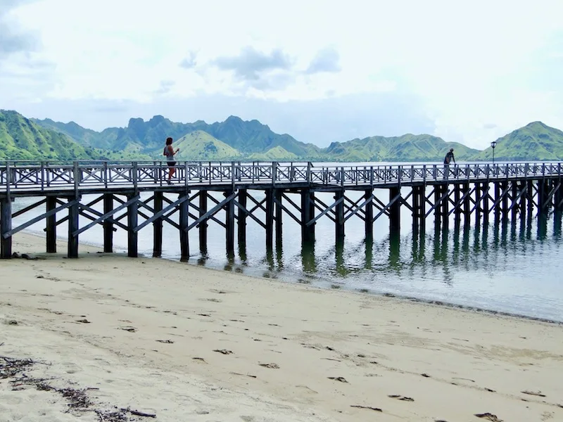 Bridge on Komodo Island