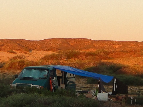 Sunset Sunday: Camping in Australia