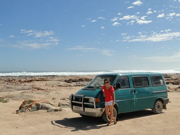 VW campervan in Australia