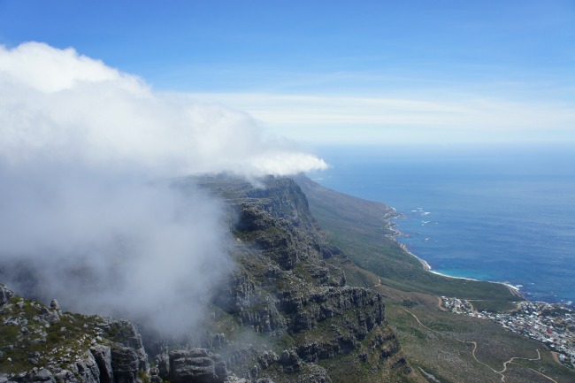 Cloud on Table Mountain