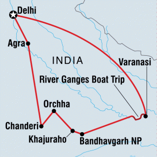 My India Itinerary