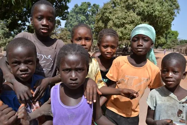 Kids in The Gambia