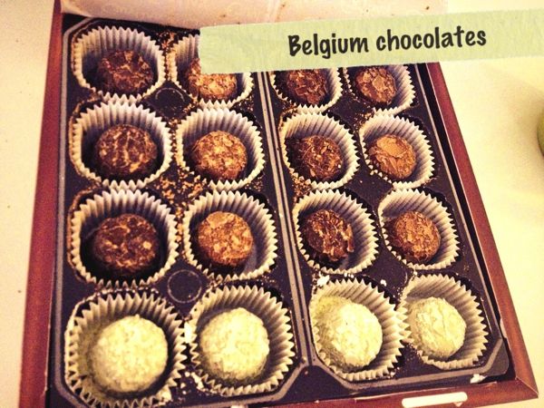 belgium chocolate