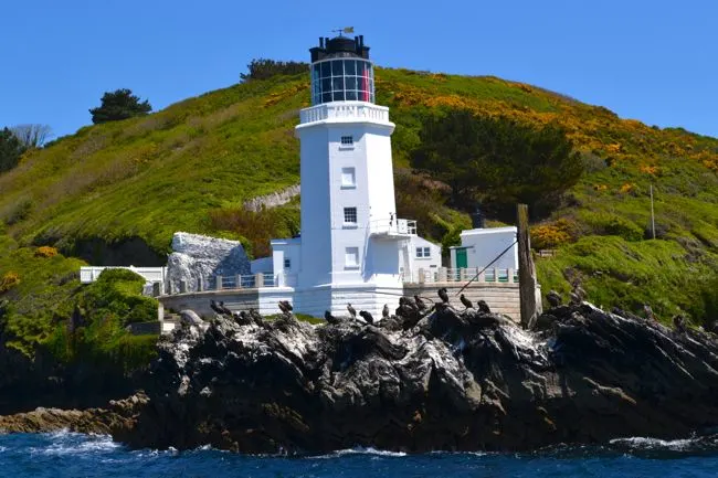 light house in Falmouth Cornwall