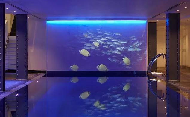 swimming pool at One Aldwych, London