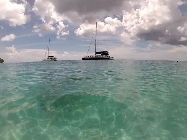 Catamaran in Barbados