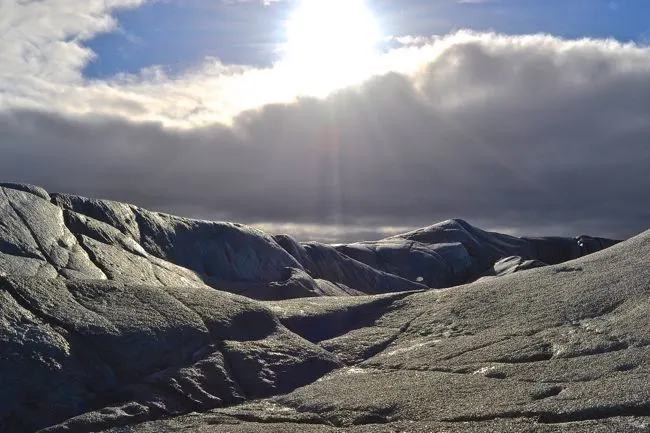 Climbing Icebergs in Iceland