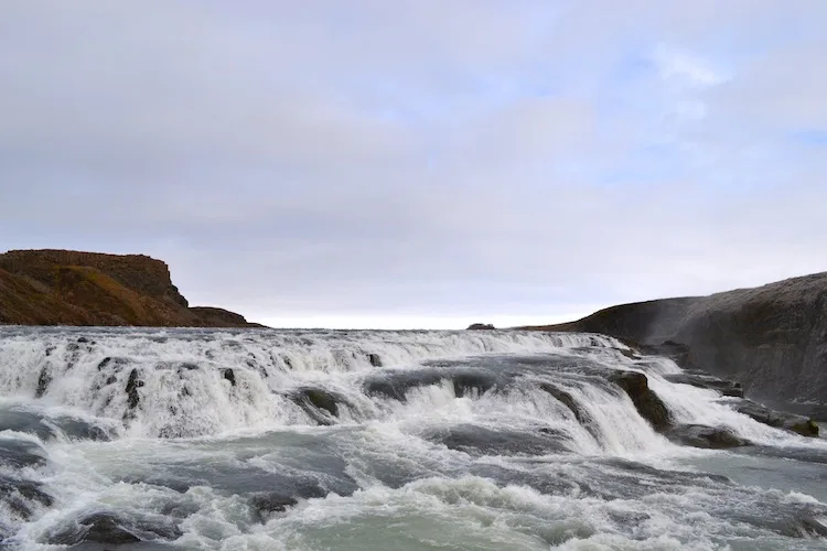 Gullfoss Waterfall in Iceland