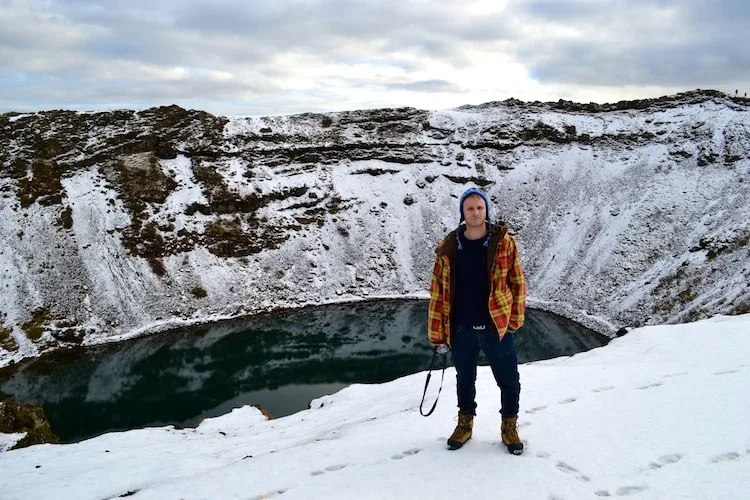 Kerid Crater in Iceland