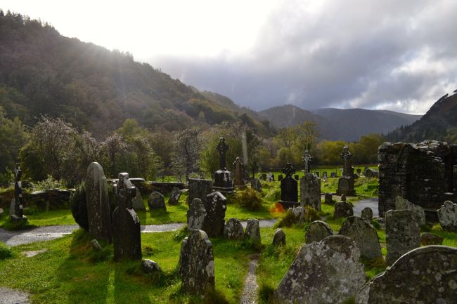 Graveyard in Ireland
