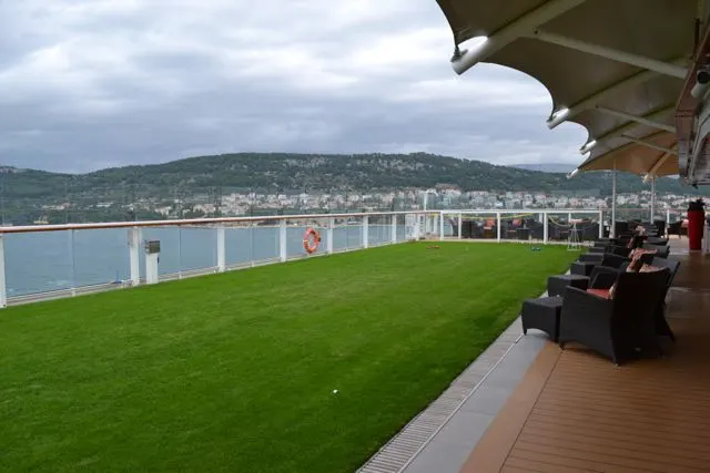 Lawn aboard Celebrity Silhouette