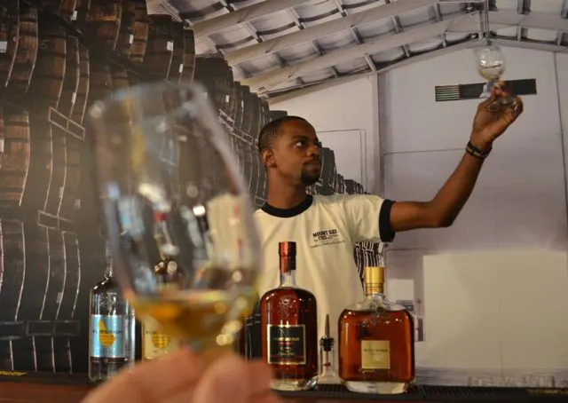 Rum tasting in Barbados