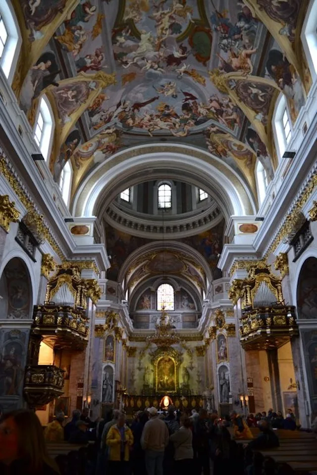 Inside cathedral in Slovenia 3