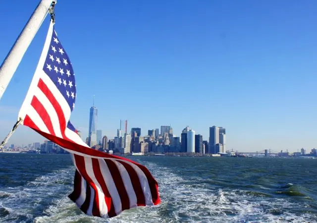 New York views from the water