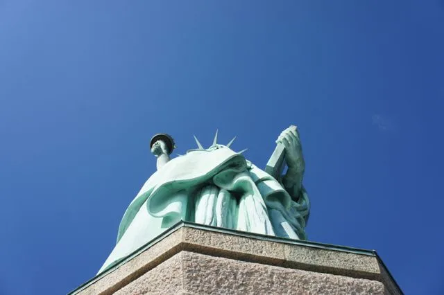 Statue of Liberty from Pedestal