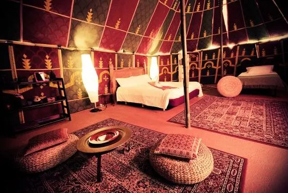 Sahara Tent at Azul Fit yoga retreat