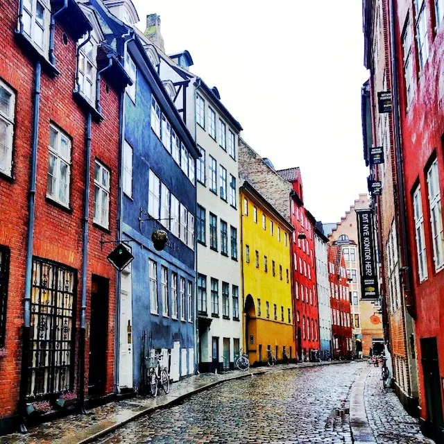 The oldest street in Copenhagen