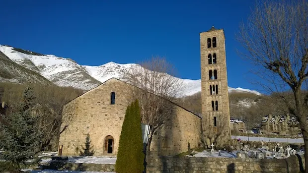 Church of St Clement of Tahull front