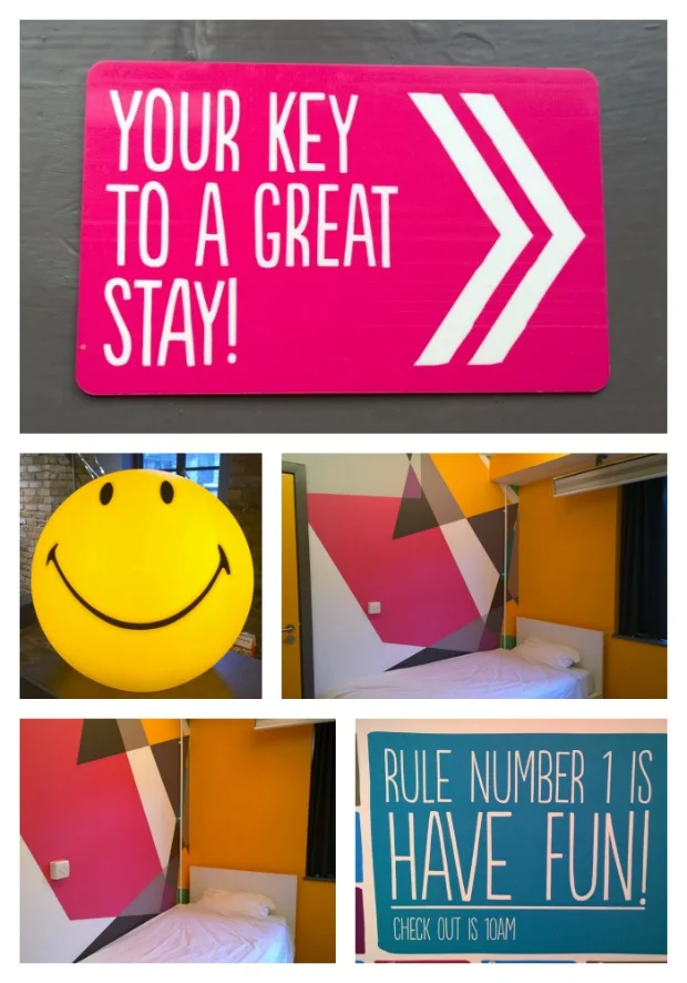 Twin room at Generator hostel London.jpg