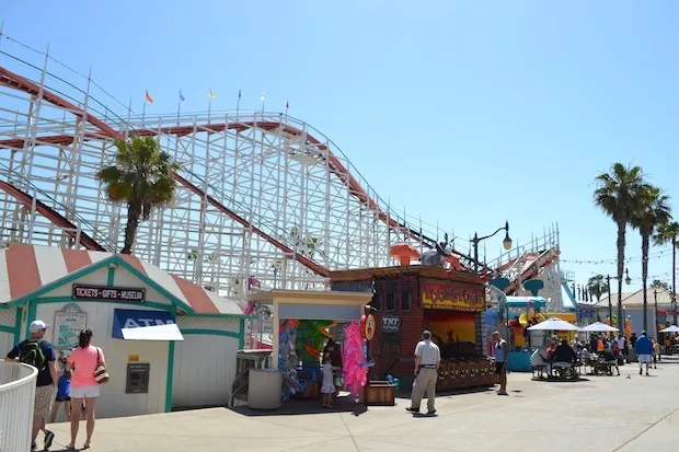 rollercoaster in San Diego