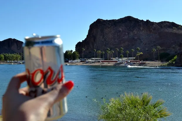 Beer at Lake Havasu