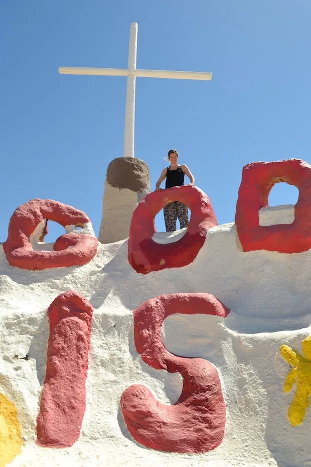 God is love Salvation Mountain