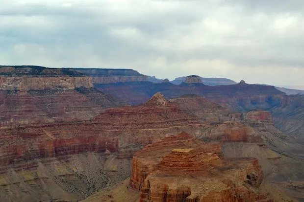 Grand Canyon from a helicopter