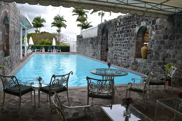 Pool at Ottleys Plantation House St Kitts