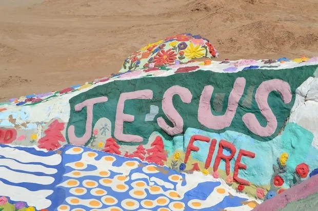 Salvation Mountain Jesus