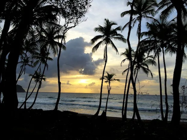 Sunrise in Dominica