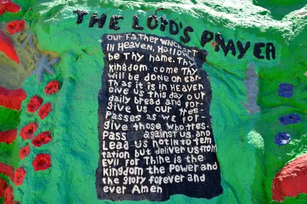 The Lord's Prayer Salvation Mountain