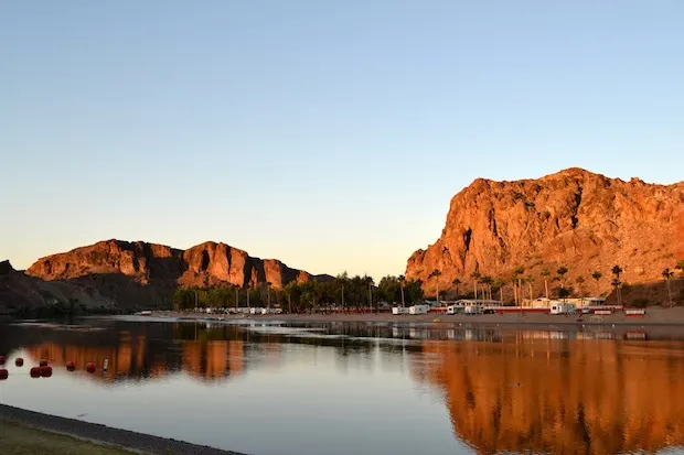 sunrise at Lake Havasu