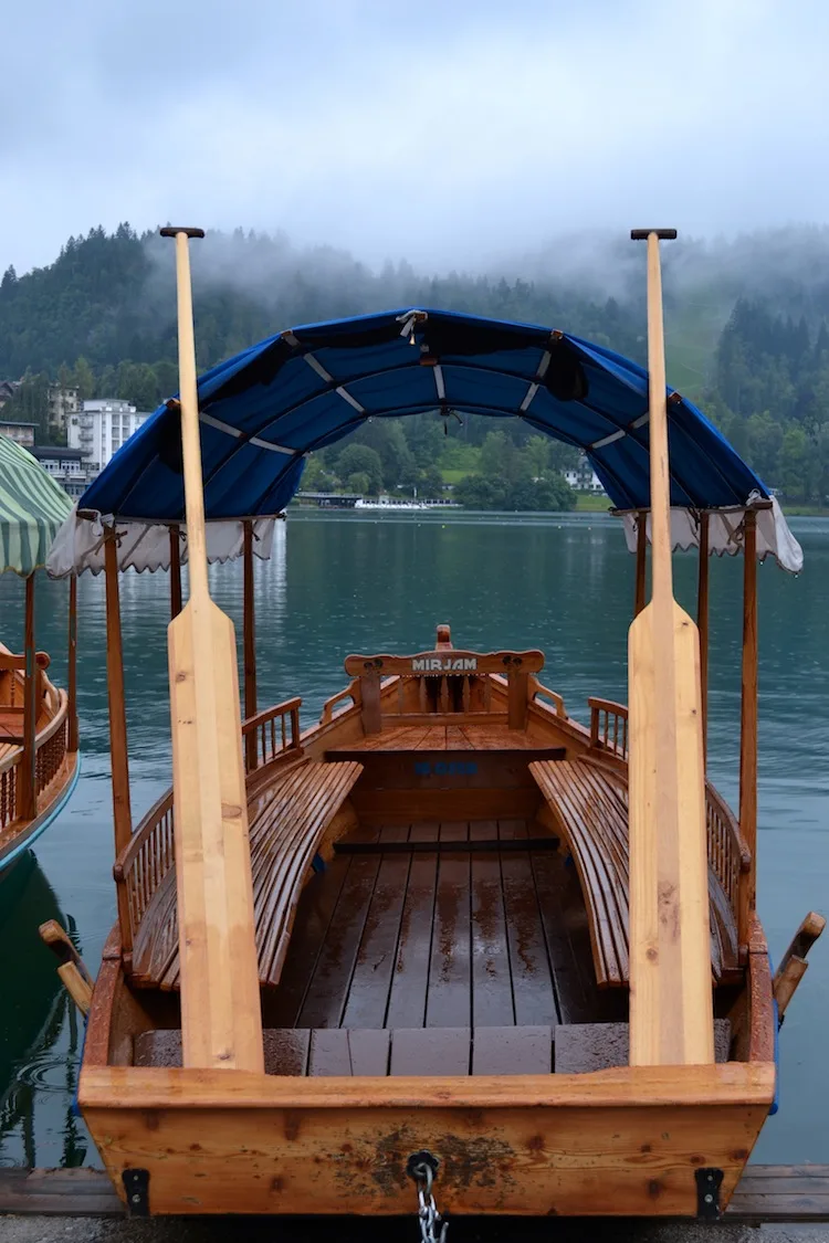 Boats on Lake Bled