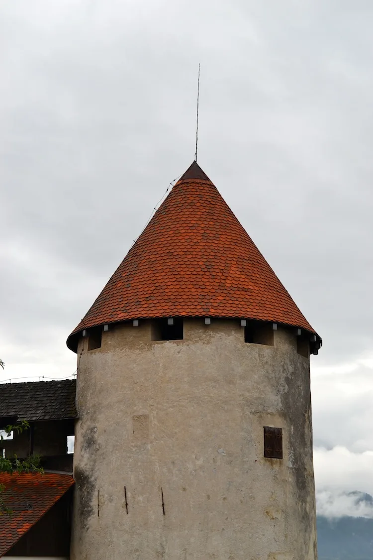 Castle overlooking Lake Bled