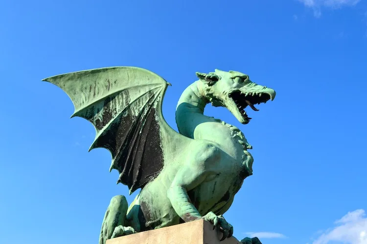 Dragon in Ljubljana