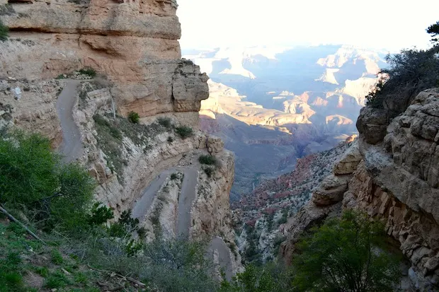 Grand canyon hiking trails
