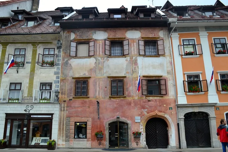 Old houses in Skofja Loka