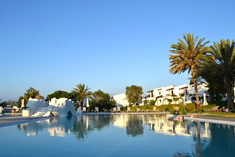 Swimming pool at Zening Resort in Cyprus