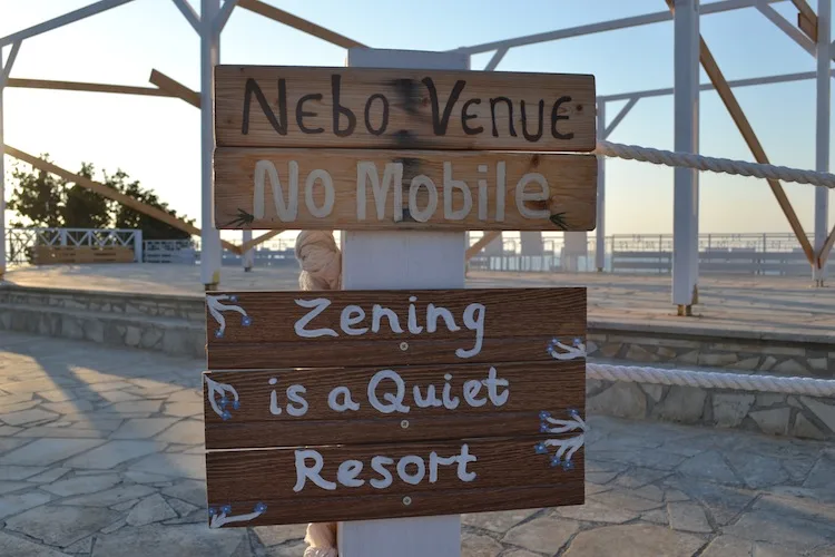 Zening Resort in Cyprus quiet zone