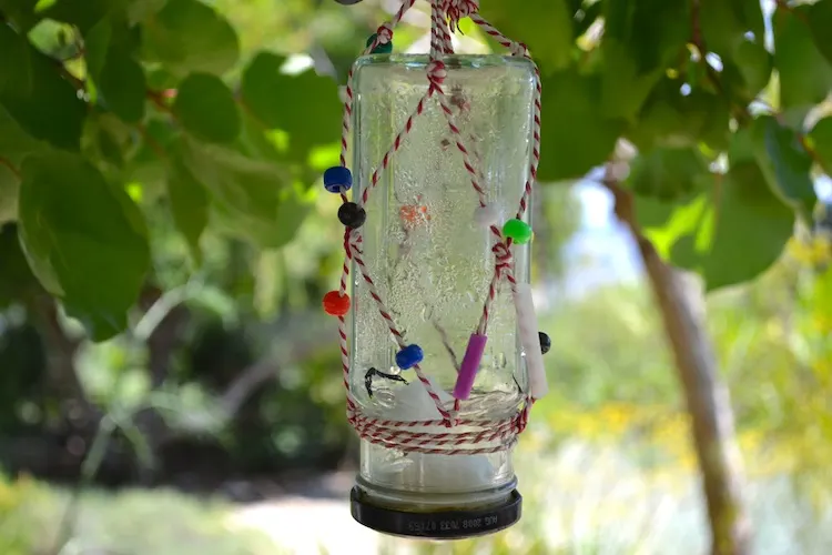 DIY garden lantern