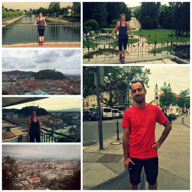 Running tour in Ljubljana