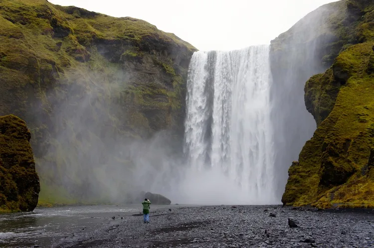 Skogfoss Waterfall