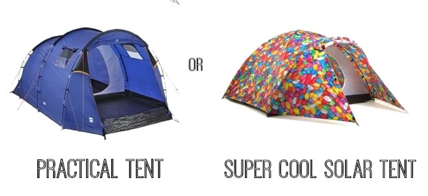 Choosing the right tent