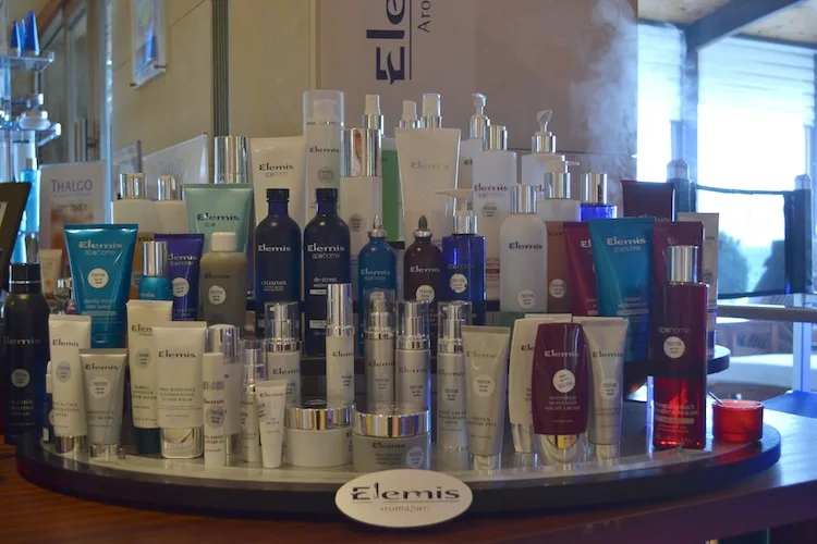 Elemis products at Le Meridien Limassol