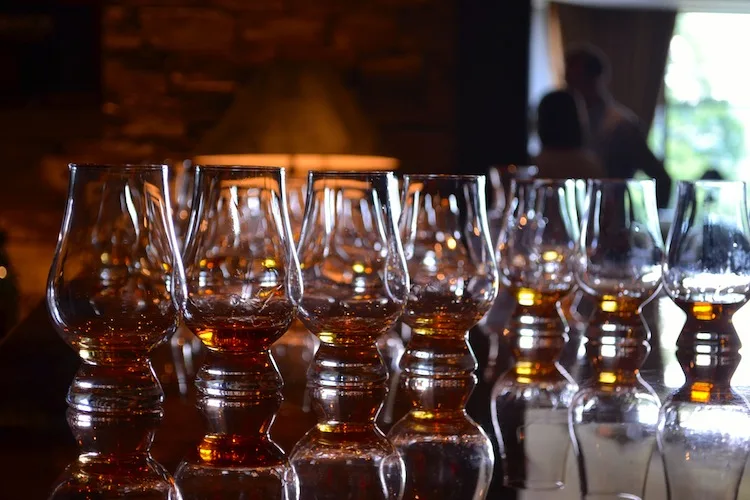 whiskey tasting