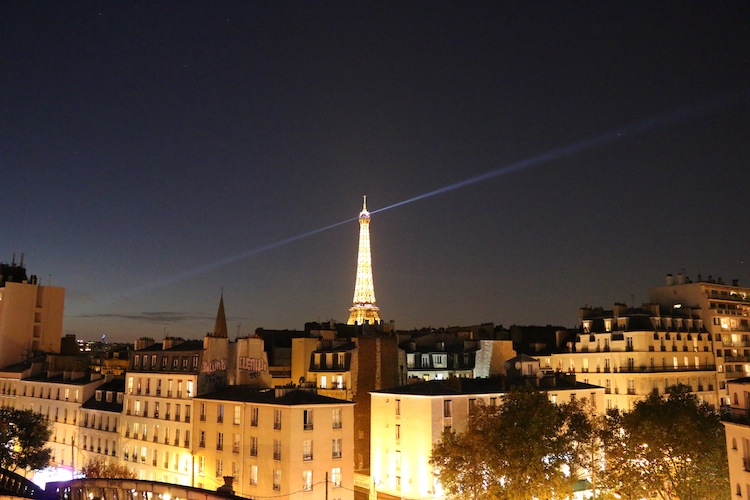 Citadines Tour Eiffel Tower at night