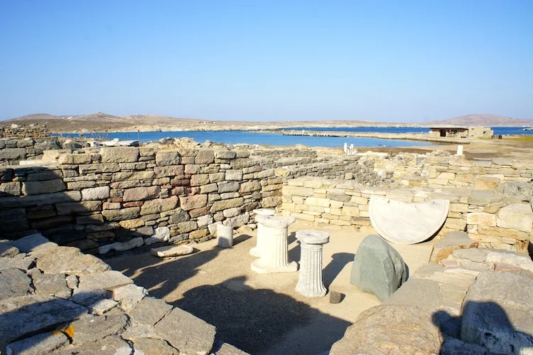 Delos Island near Mykonos