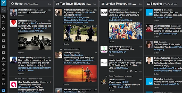 How to follow blogs | Tweetdeck